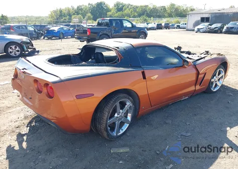 2007 Chevrolet Corvette z USA, uszkodzony, nr VIN 1G1YY25U275115059